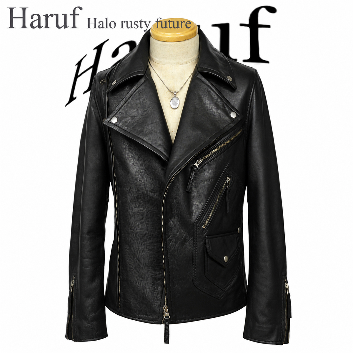 Haruf ハルフ 革ジャン メンズアウター ブランド レザージャケット