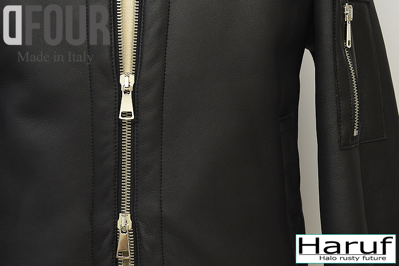 美品 VAZZOLER ムートンジャケット イタリア製 ブラック XL 3017011072602380_01_444.jpeg