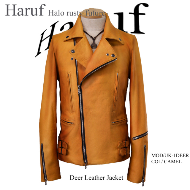 ライダースジャケット ダブル uk1camh