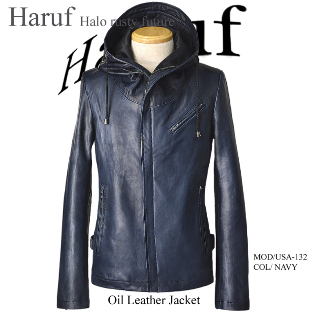 ライダースジャケット シングル usa132navhnew